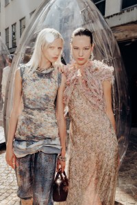 Models at the Diesel Spring 2026 presentation at Milan Fashion Week
