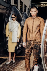 Models at the Diesel Spring 2026 presentation at Milan Fashion Week