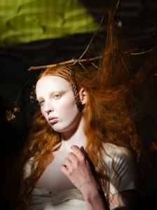 Backstage at Dilara Findikoglu Spring 2026 Ready-to-Wear Collection at London Fashion Week