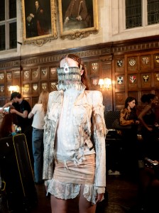 Backstage at Dilara Findikoglu Spring 2026 Ready-to-Wear Collection at London Fashion Week