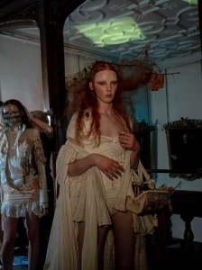 Backstage at Dilara Findikoglu Spring 2026 Ready-to-Wear Collection at London Fashion Week