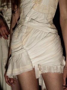 Backstage at Dilara Findikoglu Spring 2026 Ready-to-Wear Collection at London Fashion Week