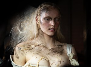 Backstage at Dilara Findikoglu Spring 2026 Ready-to-Wear Collection at London Fashion Week