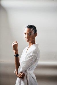 Backstage at the Diotima spring 2026 ready-to-wear show at New York Fashion Week.