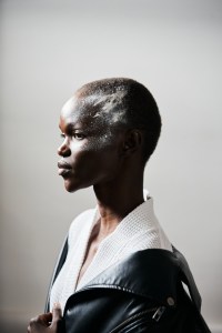 Backstage at the Diotima spring 2026 ready-to-wear show at New York Fashion Week.