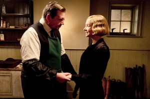 DOWNTON ABBEY, from left: Brendan Coyle, Joanne Froggatt, 2019. Ph: Jaap Buitendijk / © Focus Features / courtesy Everett Collection