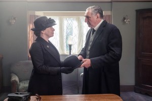 DOWNTON ABBEY: A NEW ERA, (aka DOWNTON ABBEY 2), from left: Phyllis Logan, Jim Carter, 2022. ph: Ben Blackall / © Focus Features / Courtesy Everett Collection