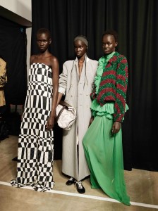 Backstage at Dries Van Noten Spring 2026 Ready-to-Wear Collection at Paris Fashion Week