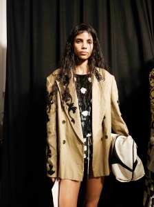 Backstage at Dries Van Noten Spring 2026 Ready-to-Wear Collection at Paris Fashion Week