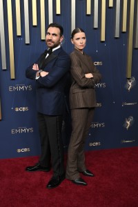 Brett Goldstein and Samantha Martin