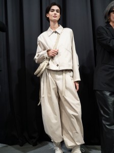 Backstage at Emporio Armani Spring 2026 Ready-to-wear Collection at milan Fashion Week