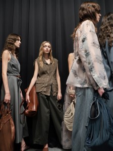 Backstage at Emporio Armani Spring 2026 Ready-to-wear Collection at milan Fashion Week