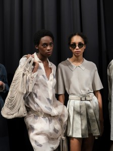 Backstage at Emporio Armani Spring 2026 Ready-to-wear Collection at milan Fashion Week