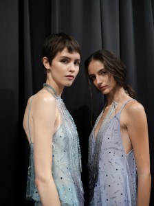 Backstage at Emporio Armani Spring 2026 Ready-to-Wear Collection at milan Fashion Week