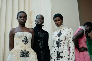 Backstage at Erdem Spring 2026 Ready-to-Wear Collection at London Fashion Week