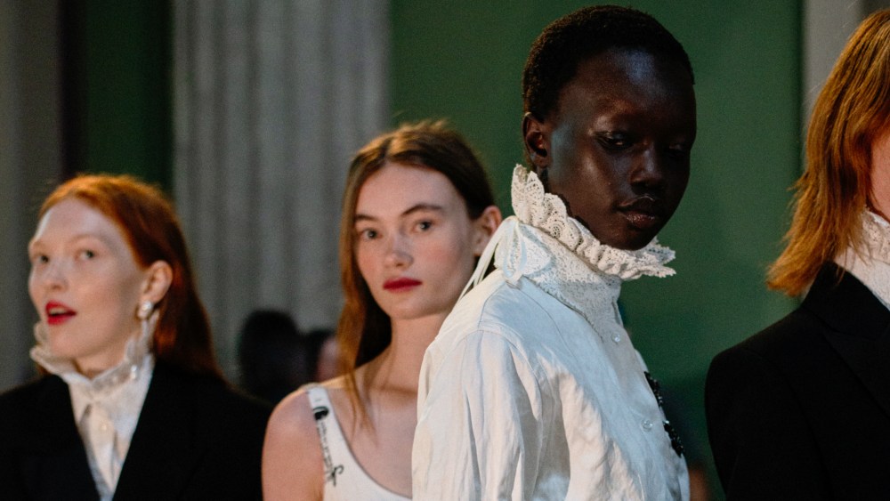 Backstage at Erdem Spring 2026 Ready-to-Wear Collection at London Fashion Week
