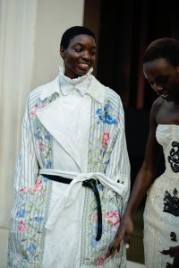 Backstage at Erdem Spring 2026 Ready-to-Wear Collection at London Fashion Week