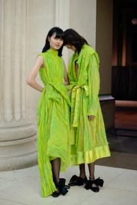 Backstage at Erdem Spring 2026 Ready-to-Wear Collection at London Fashion Week