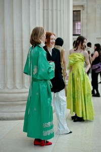 Backstage at Erdem Spring 2026 Ready-to-Wear Collection at London Fashion Week