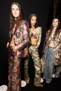 Backstage at Etro Spring 2026 Ready-to-Wear Collection at Milan Fashion Week