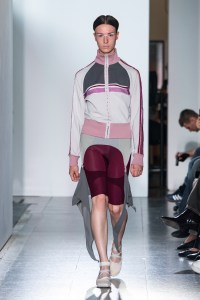 A look from Jacek Gleba, one of the designers showing at the Fashion East Spring 2026 Ready-to-Wear Collection at London Fashion Week.