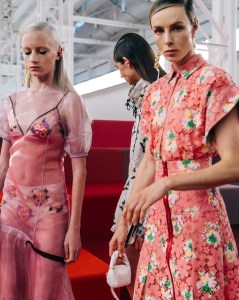 Backstage at Fendi Spring 2026 Ready-to-Wear Collection at Milan Fashion Week