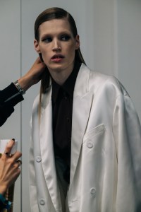 Backstage at Fendi Spring 2026 Ready-to-Wear Collection at Milan Fashion Week