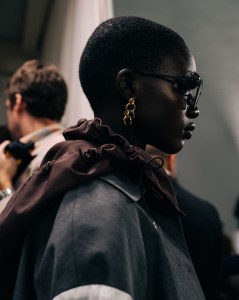 Backstage at Fendi Spring 2026 Ready-to-Wear Collection at Milan Fashion Week