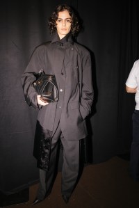 Backstage at Ferragamo Spring 2026 Ready-to-Wear Collection at Milan Fashion Week