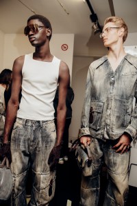 Backstage at Ferrari Spring 2026 Ready-to-Wear Collection at Milan Fashion Week
