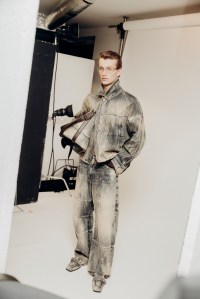 Backstage at Ferrari Spring 2026 Ready-to-Wear Collection at Milan Fashion Week