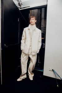 Backstage at Ferrari Spring 2026 Ready-to-Wear Collection at Milan Fashion Week