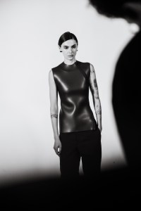 Backstage at the Fforme spring 2026 ready-to-wear show at New York Fashion Week.