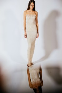Backstage at the Fforme spring 2026 ready-to-wear show at New York Fashion Week.