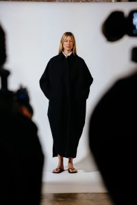 Backstage at the Fforme spring 2026 ready-to-wear show at New York Fashion Week.