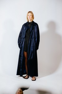 Backstage at the Fforme spring 2026 ready-to-wear show at New York Fashion Week.