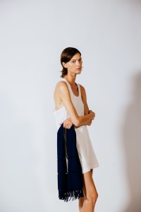 Backstage at the Fforme spring 2026 ready-to-wear show at New York Fashion Week.