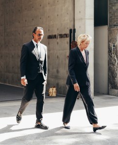 Guests attend Giorgio Armani Memorial in Milan over the weekend.