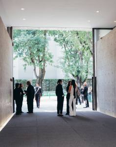 Guests attend Giorgio Armani Memorial in Milan over the weekend.