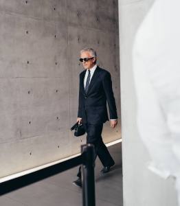Guests attend Giorgio Armani Memorial in Milan over the weekend.