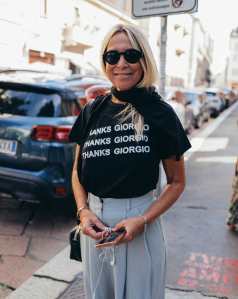 Guests attend Giorgio Armani Memorial in Milan over the weekend.