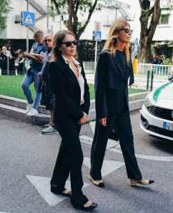 Guests attend Giorgio Armani Memorial in Milan over the weekend.