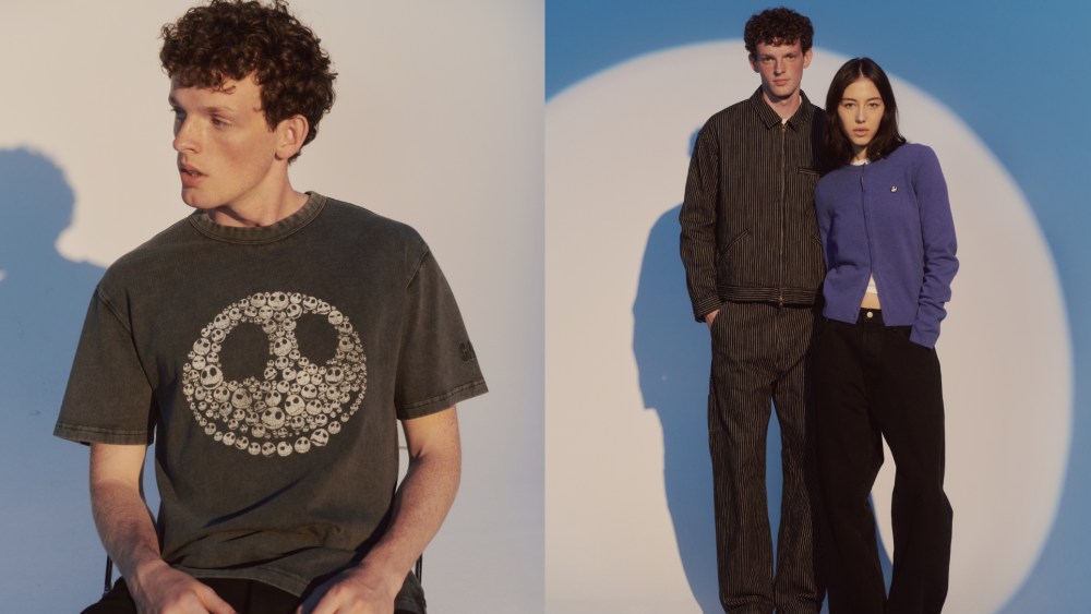 Gap collaborates with Disney and Tim Burton's 'The Nightmare Before Christmas' on a limited-edition apparel collection.