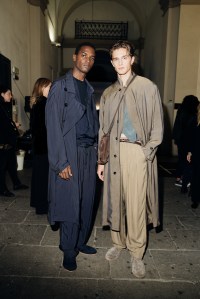 Backstage at Giorgio Armani Spring 2026 Ready-to-Wear Collection at Milan Fashion Week