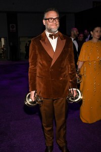 Seth Rogen at the 77th Primetime Emmy Awards Governors Ball on September 14, 2025 in Los Angeles, California.