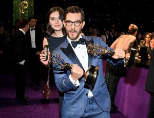 Peter Huyck at the 77th Primetime Emmy Awards Governors Ball on September 14, 2025 in Los Angeles, California.