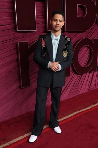 Rhenzy Feliz at the HBO Max Primetime Emmy Awards Afterparty held at San Vicente Bungalows on September 14, 2025 in Los Angeles, California.