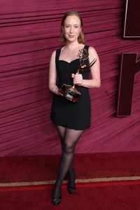 Hannah Einbinder at the HBO Max Primetime Emmy Awards Afterparty held at San Vicente Bungalows on September 14, 2025 in Los Angeles, California.