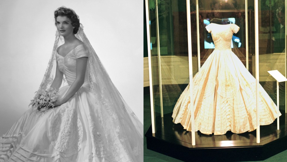 All about Jackie Kennedy's wedding dress.