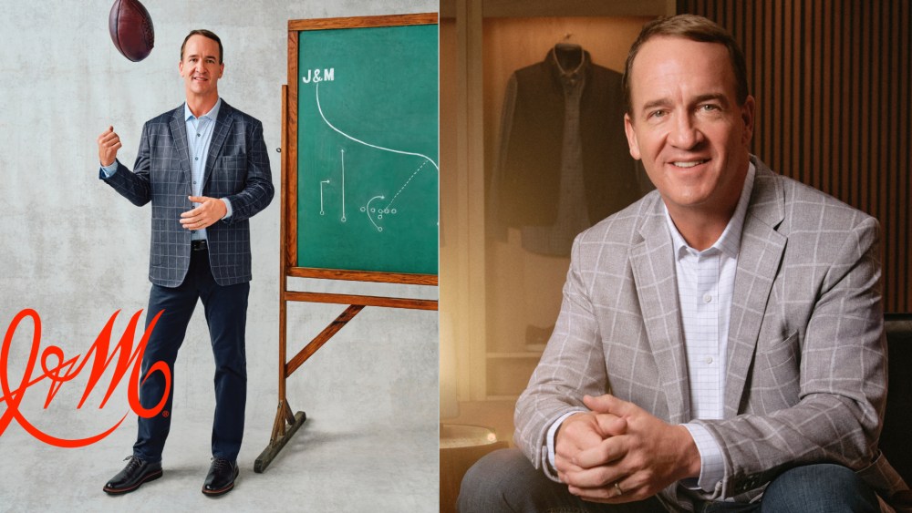 Peyton Manning for Johnston & Murphy